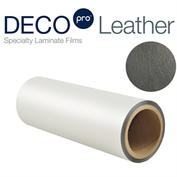 3" Core DECOpro Leather Overlaminate Film