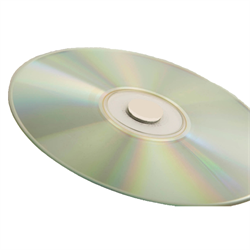 CD-DVD White Foam Dots  2500/roll