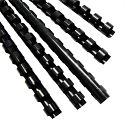 1/4'' Black 19 Loop BINDpro Comb