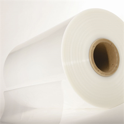 60 ga. ClearTEC GP 8'' x 4375' Perforated Center Fold Shrink Film